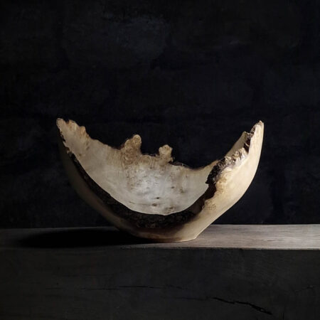 Apple Wood Vessel no.6 1