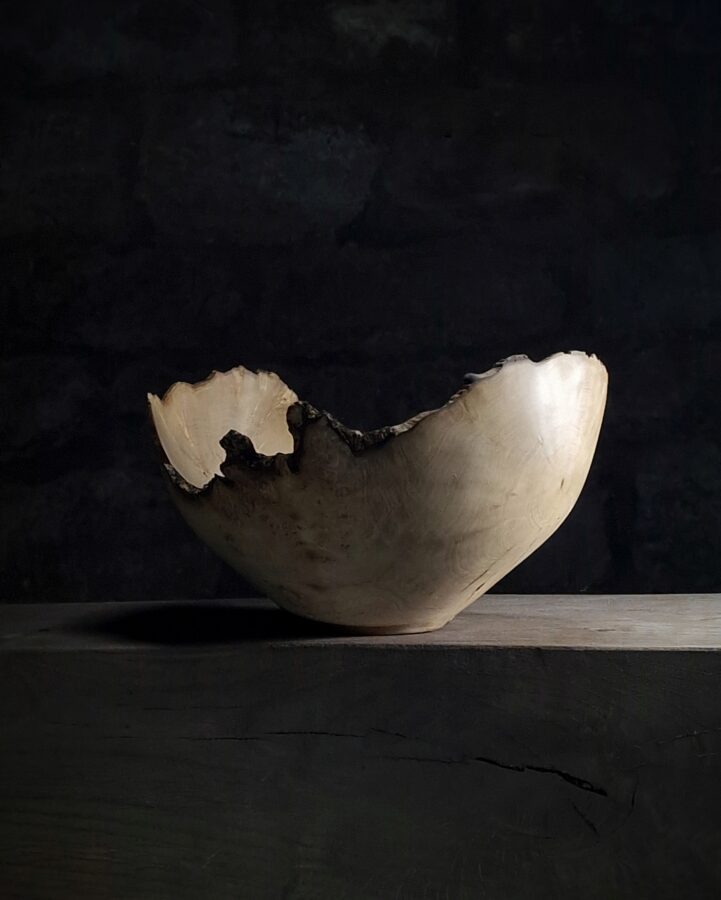 Apple Wood Vessel no.6 3