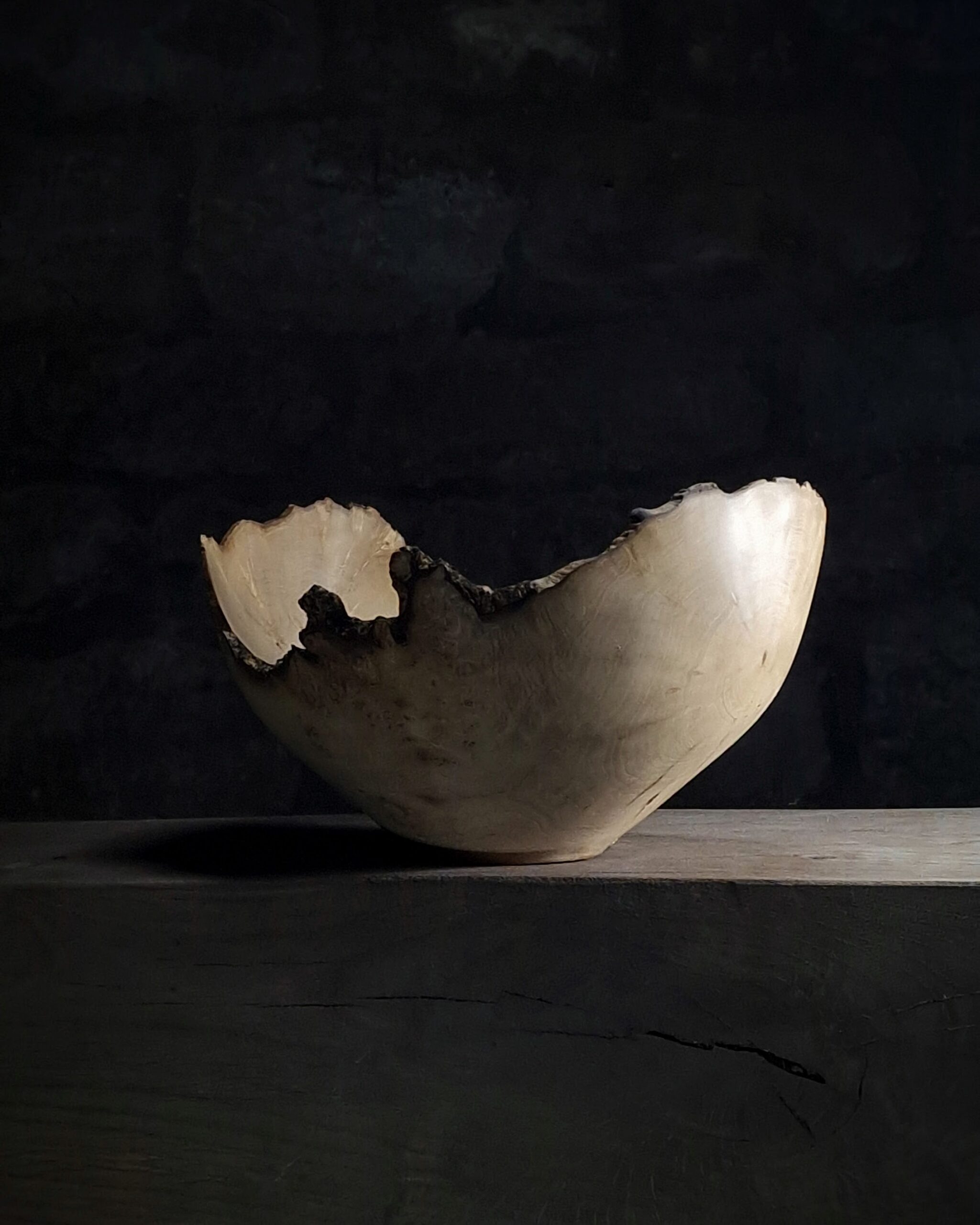 Apple Wood Vessel no.6 3