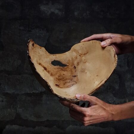 Apple Wood Vessel no.7 9
