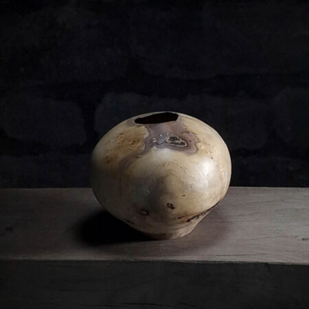 Apple Wood Vessel no.9 3