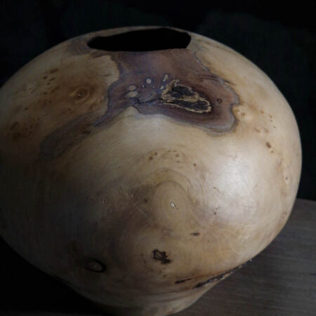 Apple Wood Vessel no.9 4