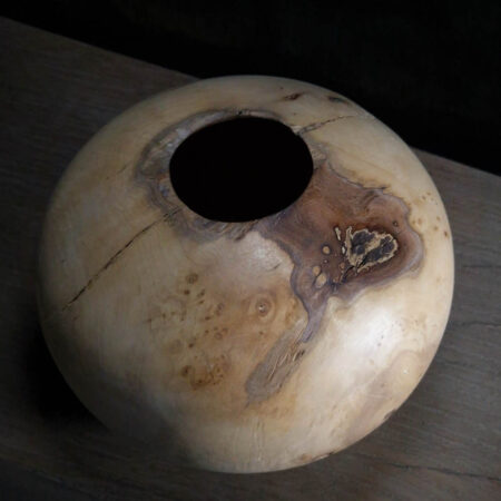 Apple Wood Vessel no.9 6