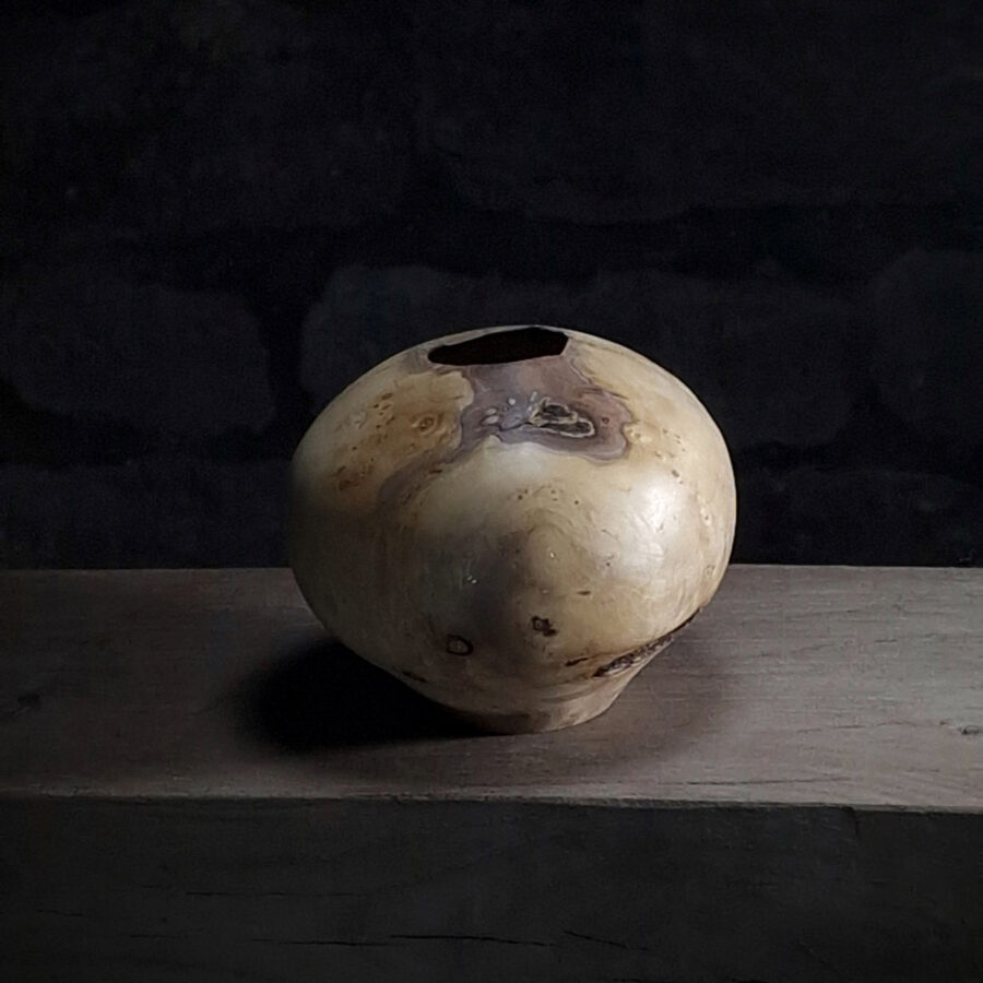 Apple Wood Vessel no9