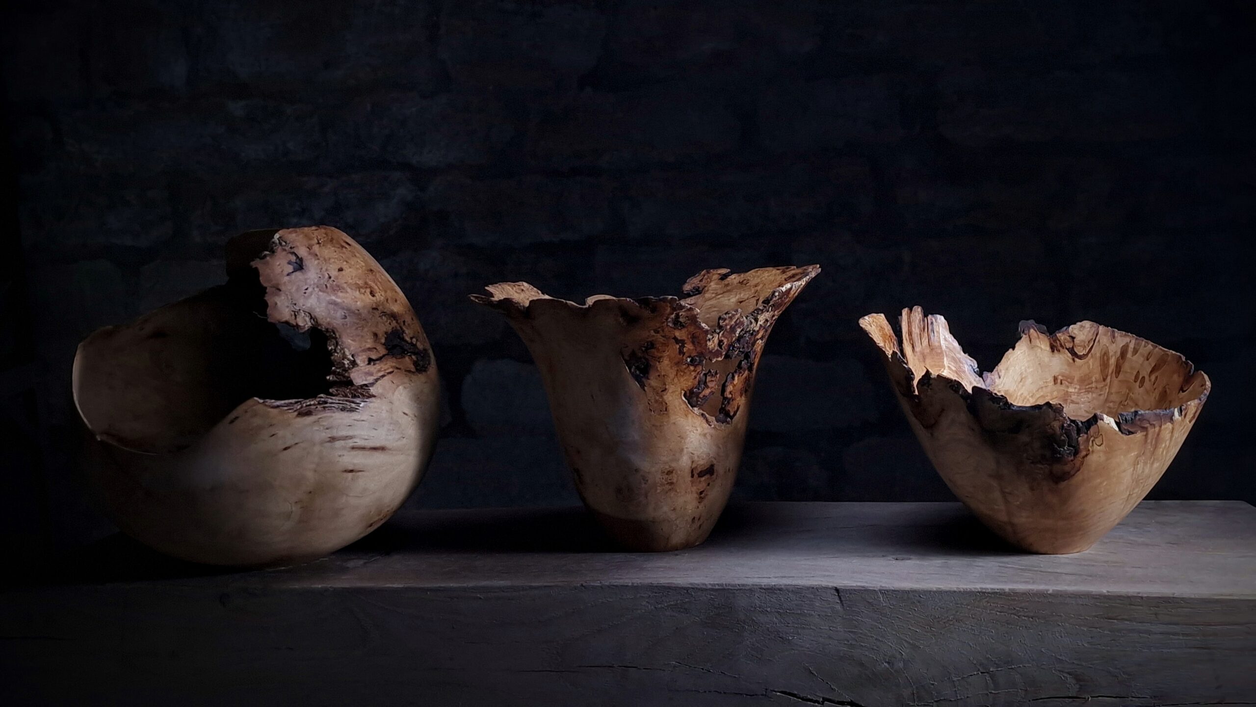 apple wood vessels