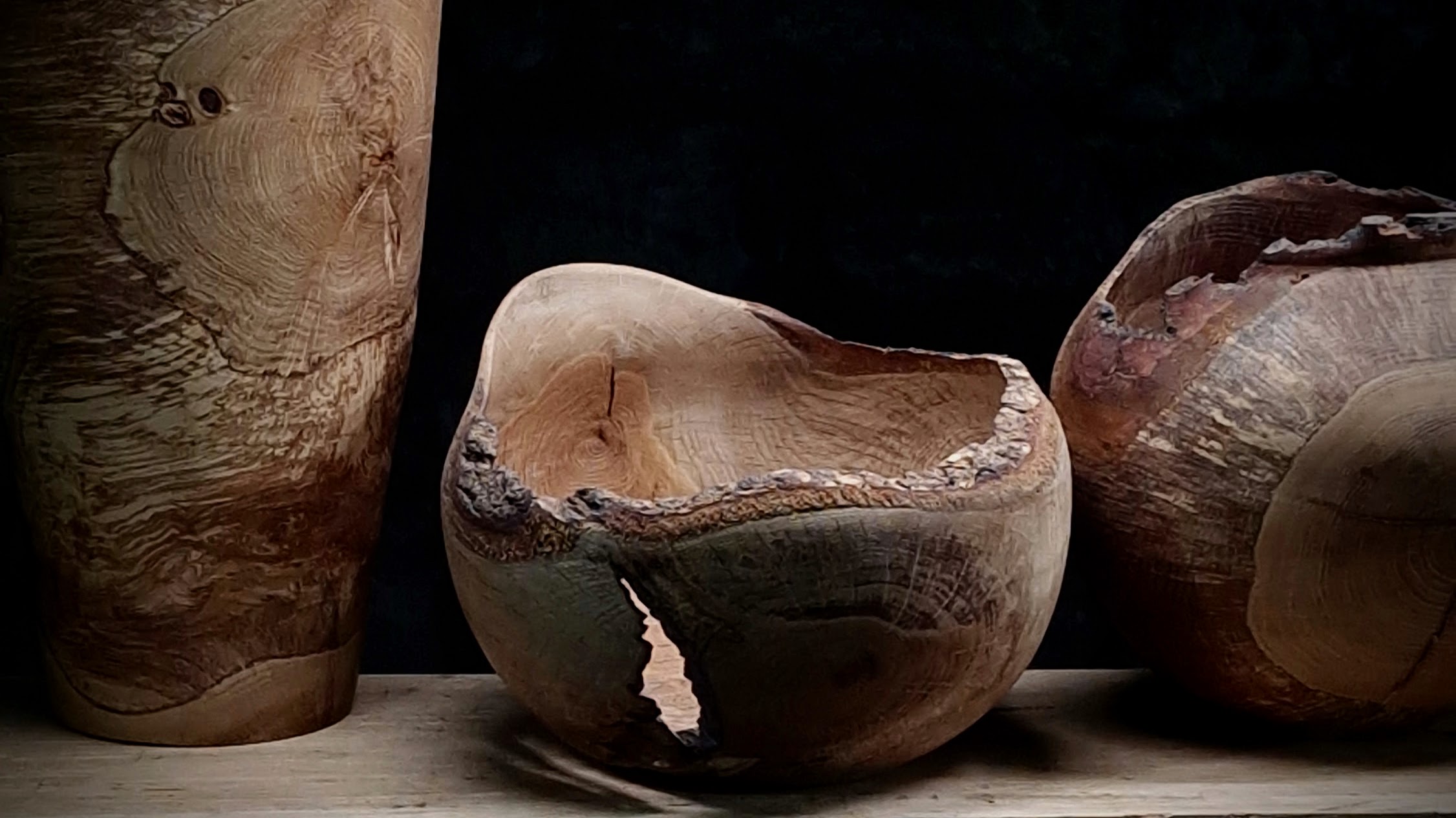oak wood vessels
